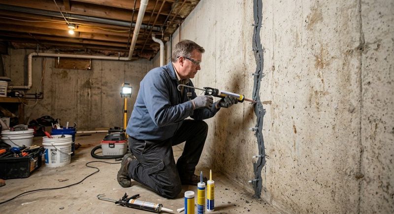 Basement Crack Repair in Loxahatchee, FL