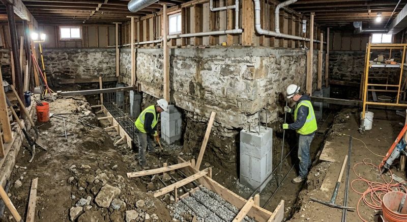 Basement Underpinning in Loxahatchee, FL