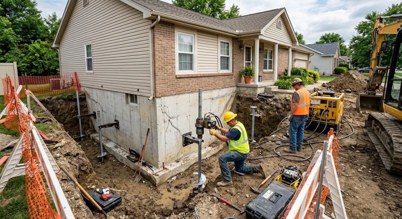 Building Foundation Repair in Palm Beach Gardens, FL