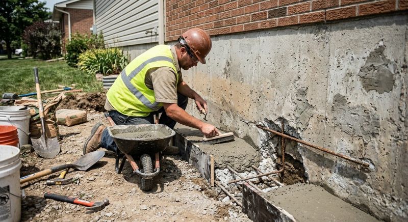 Concrete Foundation Repair in Palm Beach Gardens, FL