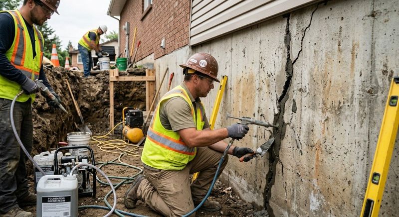 Cracked Foundation Repair in West Palm Beach, FL