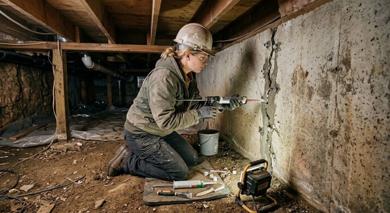 Crawlspace Foundation Repair in Indiantown, FL
