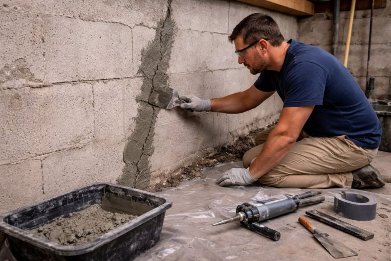 Foundation Crack Repair in Indiantown, FL