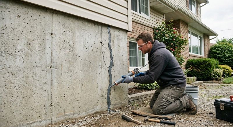 Foundation Crack Sealing in Loxahatchee, FL