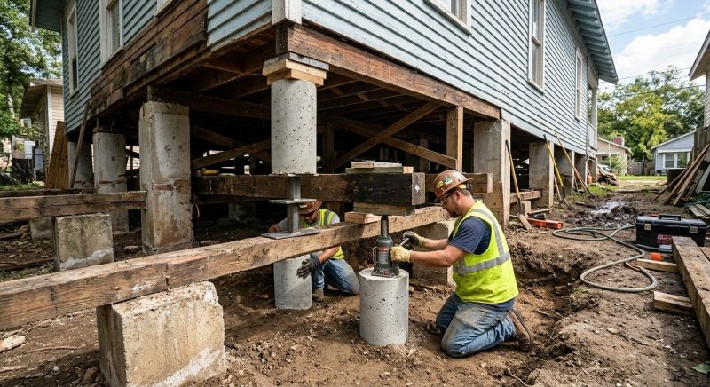 Foundation Pier Repair in Loxahatchee, FL