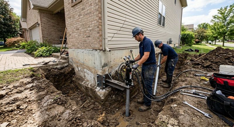 Foundation Settlement Repair in Loxahatchee, FL