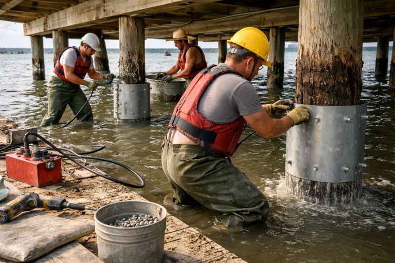 Piling Repair in Palm Beach, FL