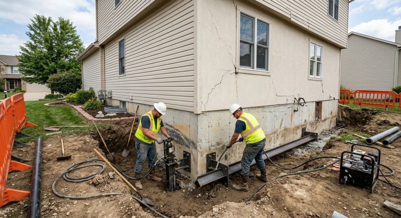 Sinking Foundation Repair in Jupiter, FL