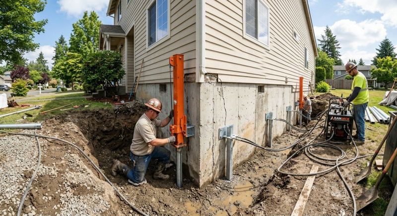 Sinking Foundation Repair in Jupiter, FL