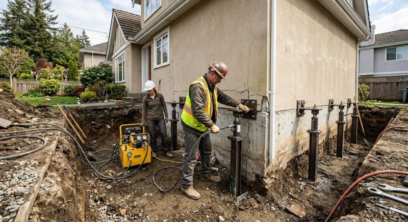 Sinking Foundation Repair in Loxahatchee, FL