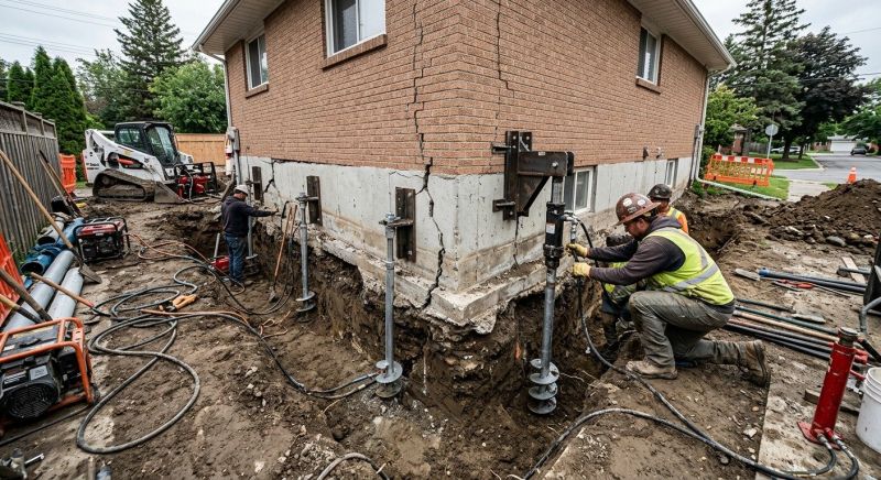 Sinking Foundation Repair in West Palm Beach, FL
