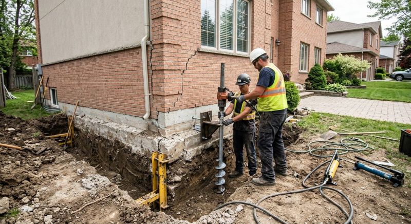 Sinking Foundation Repair in West Palm Beach, FL