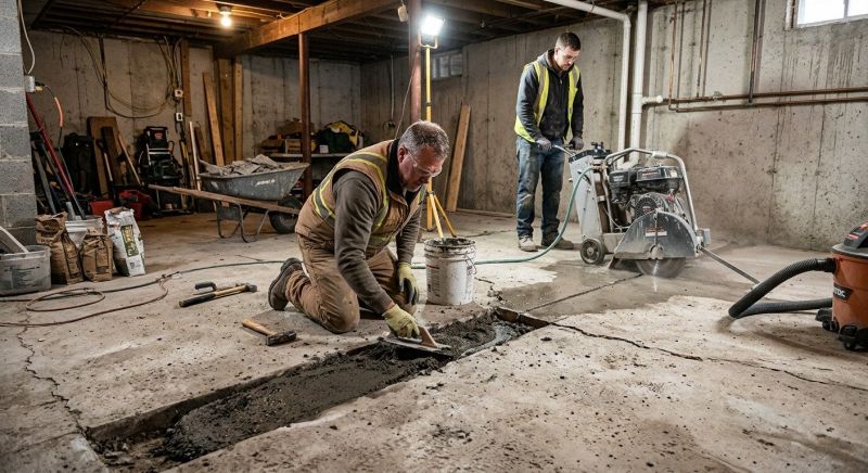 Slab Foundation Repair in Loxahatchee, FL